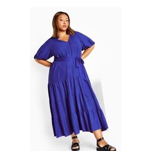 City Chic Women’s Maxi Dress Escape 16